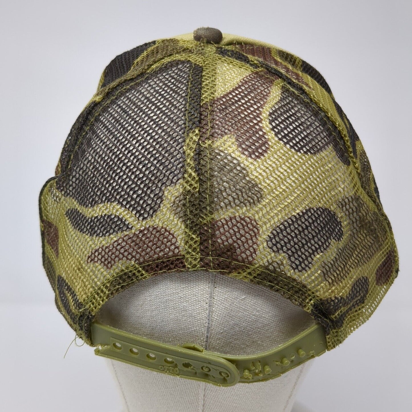 Da Crack Mexican Grinds Mesh Back Rope Trucker Hat Camo One Size Otto