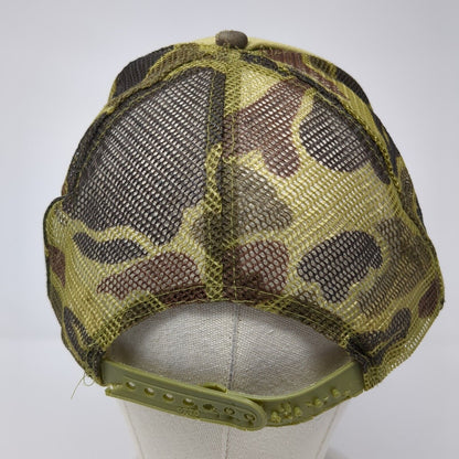 Da Crack Mexican Grinds Mesh Back Rope Trucker Hat Camo One Size Otto