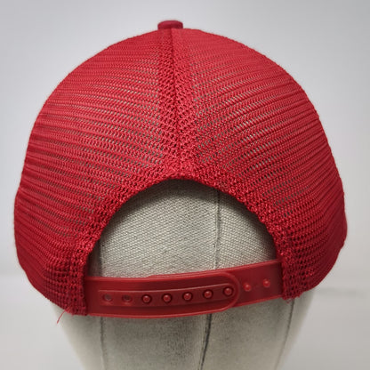 Port Authority Red Trucker Hat One Size Signed Builders and the Butchers Skull