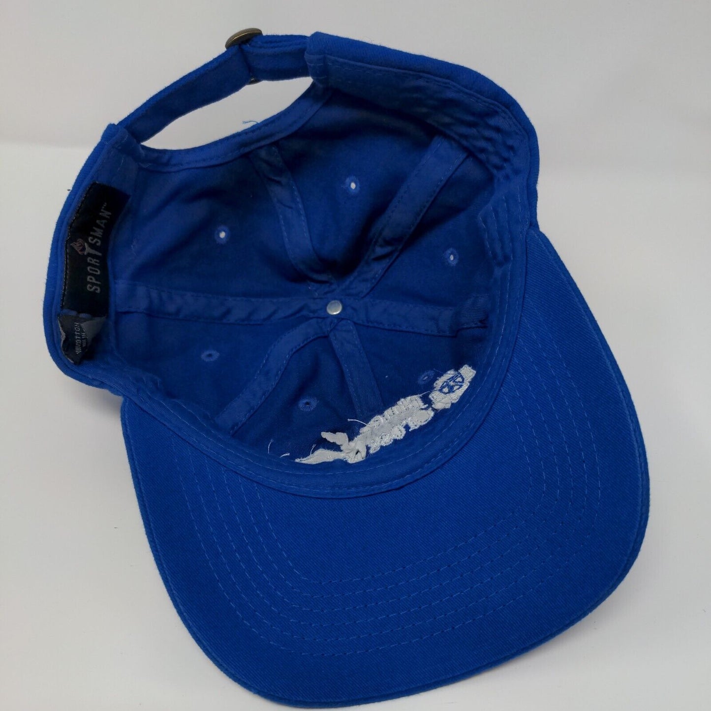 Blue Cross of Idaho Slideback Hat Blue OSFA Adjustable Embroidered Sportsman