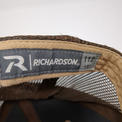 Onager Optek Snapback Mesh Back Trucker Hat Brown One Size Richardson