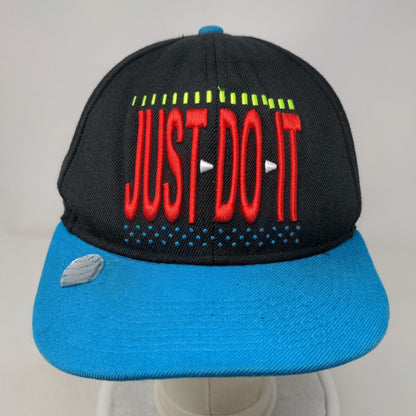 Just Do It Snapback Hat Multicolor OSFM Adjustable Embroidered Swoosh Nike True