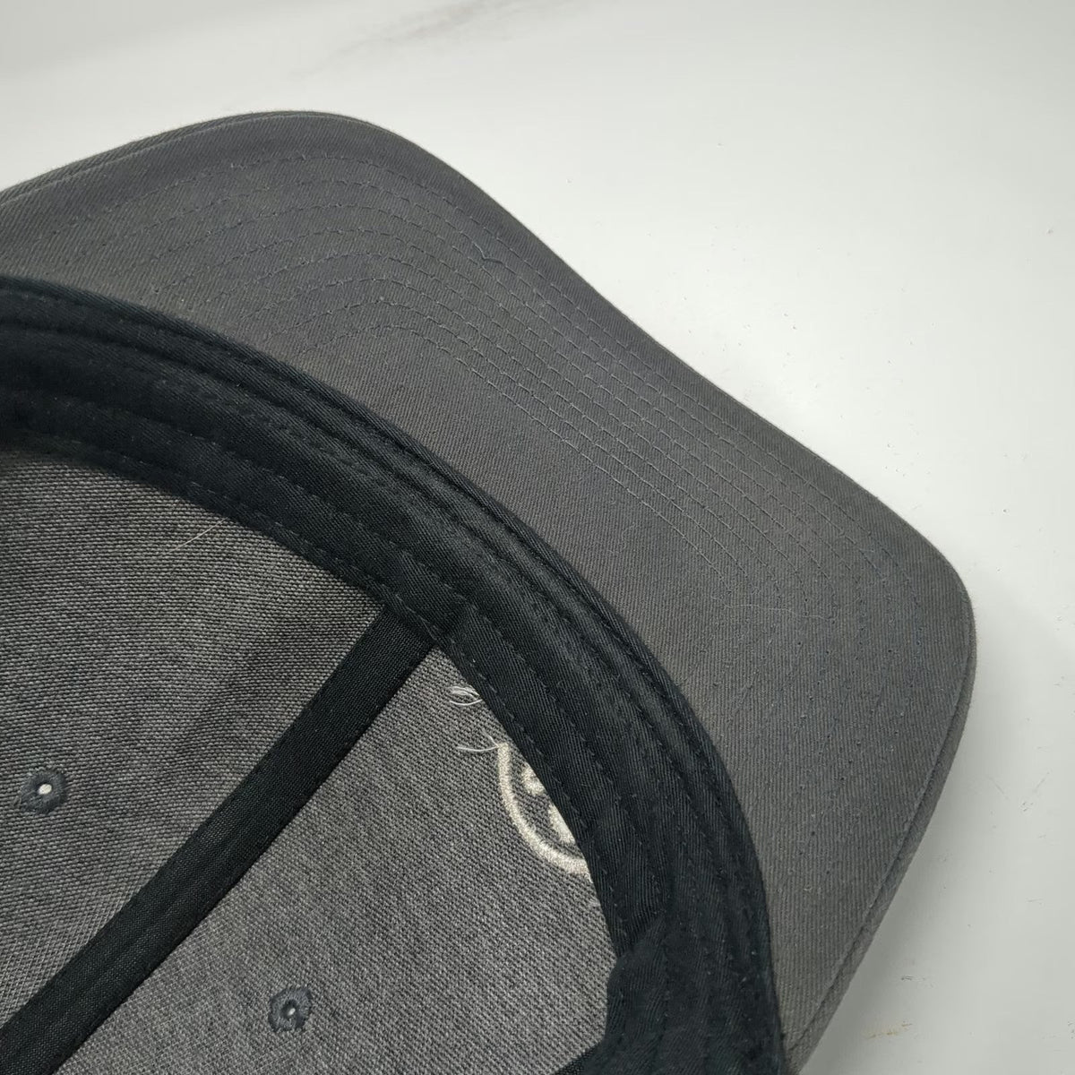 Richardson Trucker Hat Gray One Size Snapback Mesh Agri Beef Logo Structured