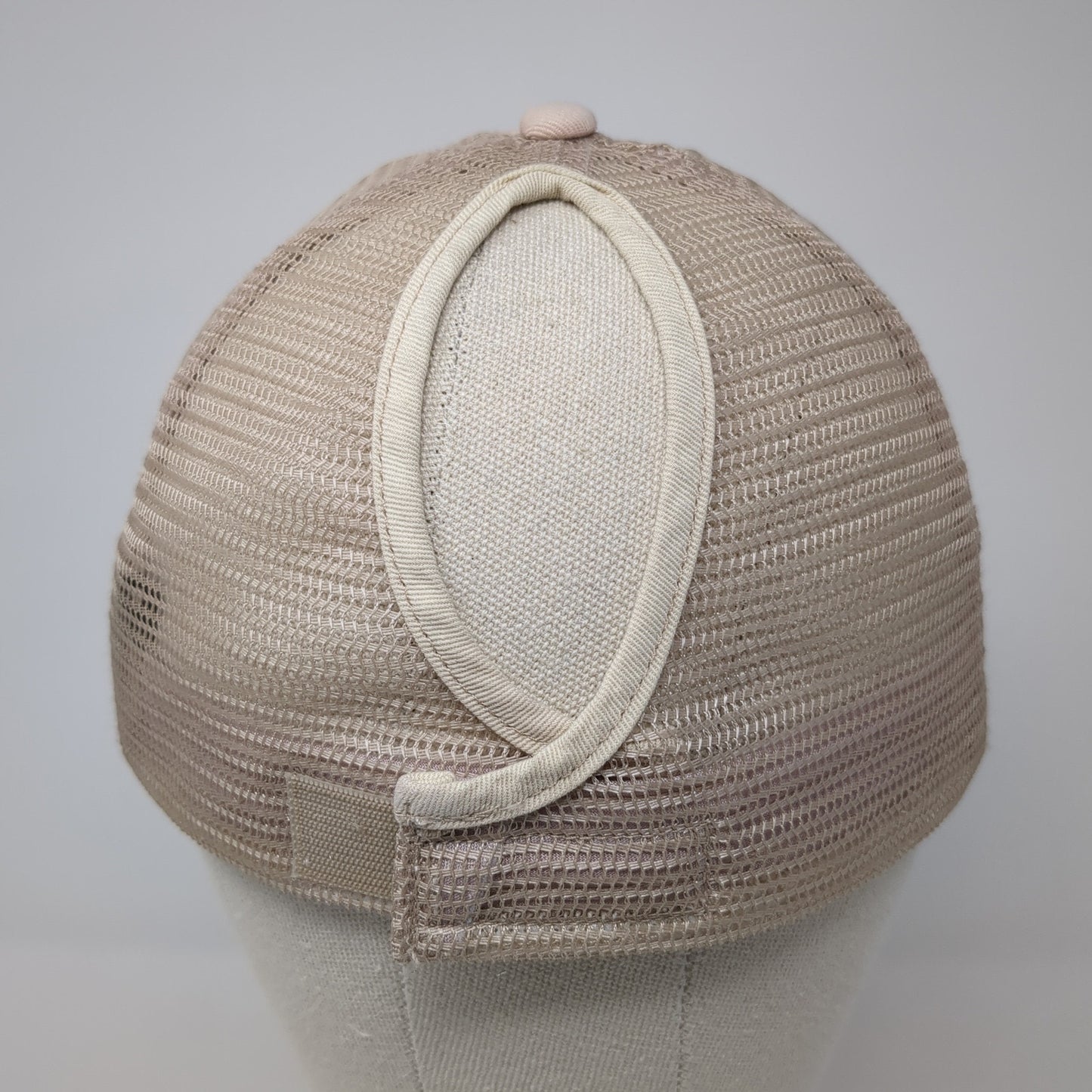 Tired As A Mother Ponytail Baseball Cap Multicolor One Size Distressed Mesh Back