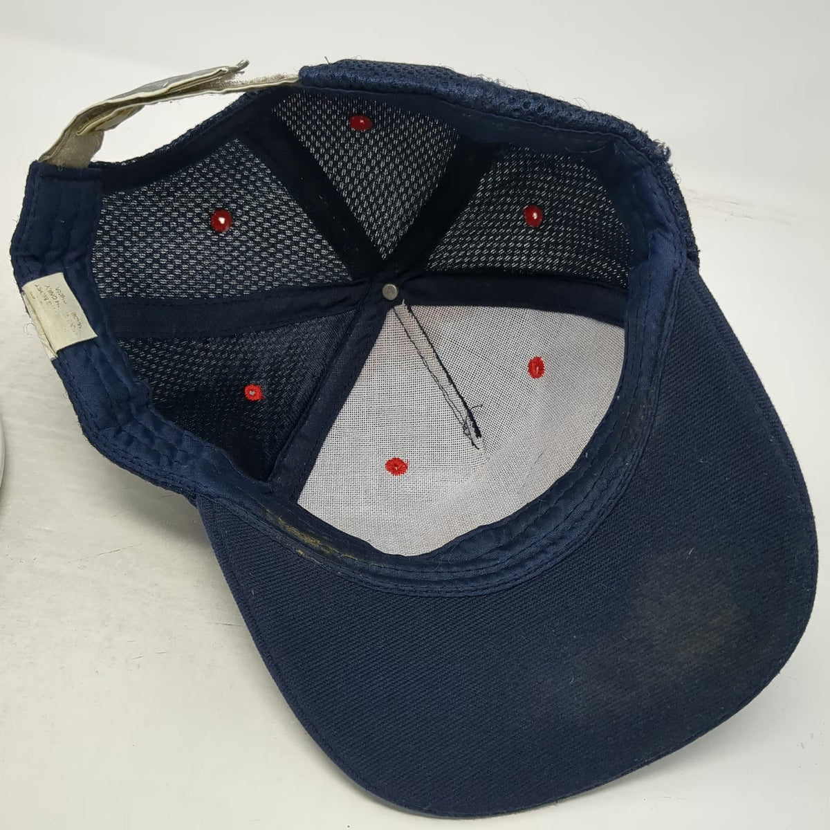 Carquest Brakes Hat 5 Panel Blue One Size Mesh Back Reflective Stripe Strapback