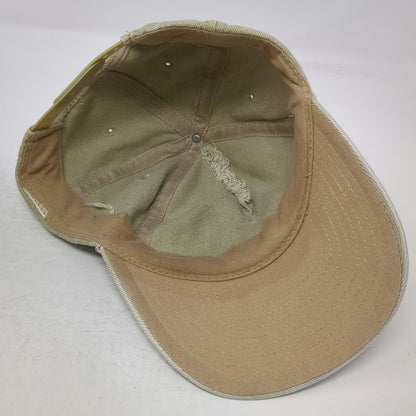 Nissun Cap 5 Panel Beige One Size Snapback 1-888-DIG-SAFE Digging Safety Hat