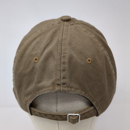 Bobby Marquez Slideback Hat Brown One Size Adjustable Embroidered Headliner