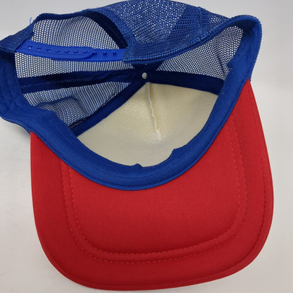 'Merica Eagle Snapback Trucker Hat Multicolor OS Adjustable Mesh Back Patriotic