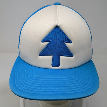 Disney Gravity Falls Dipper Pines Trucker Hat Blue One Size Snapback Mesh Cap