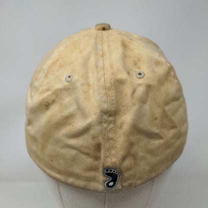 North Carolina Tarheels The Franchise Twins Enterprise Fitted Hat Tan M Distress