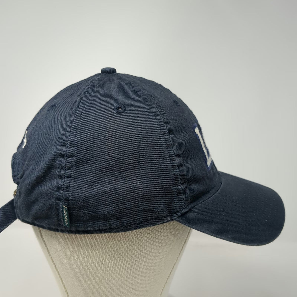 Legacy Baseball Cap Blue One Size LBI Long Beach Island Slideback Strap Hat