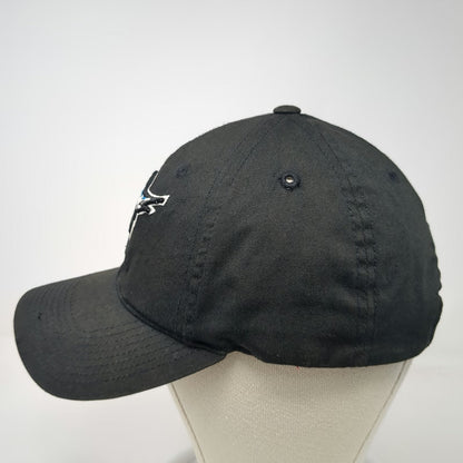 Florida Marlins MLB Outdoor Cap Snapback Black M Hat Gray Undervisor Embroidered