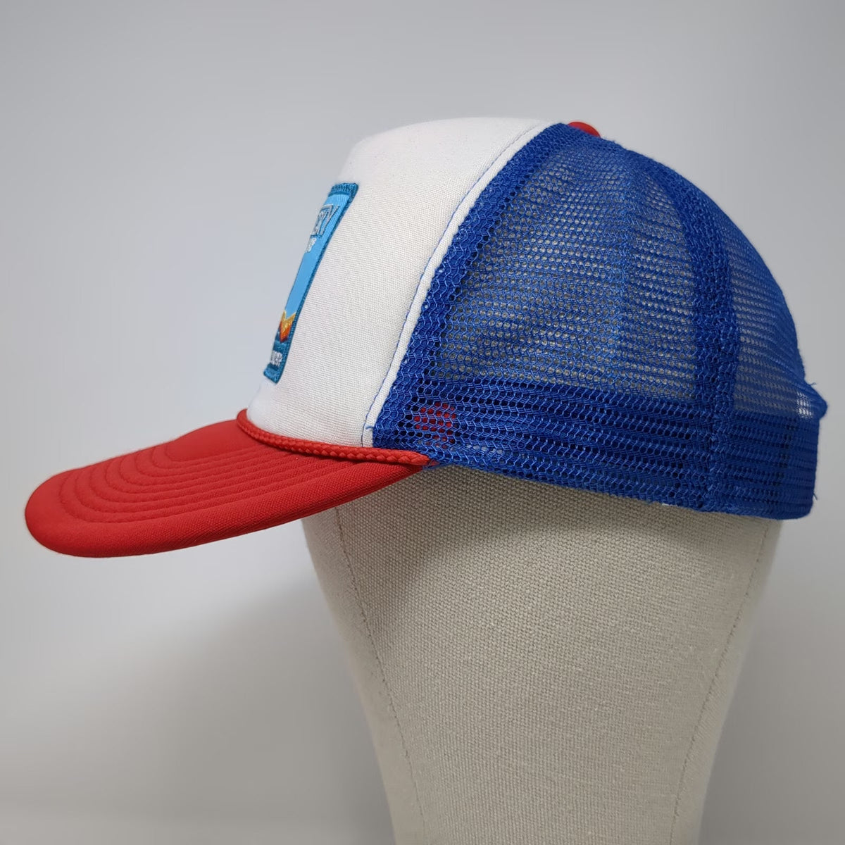 Cobra Trucker Hat White Montucky Cold Snacks Horse Patch Snapback Rope One Size