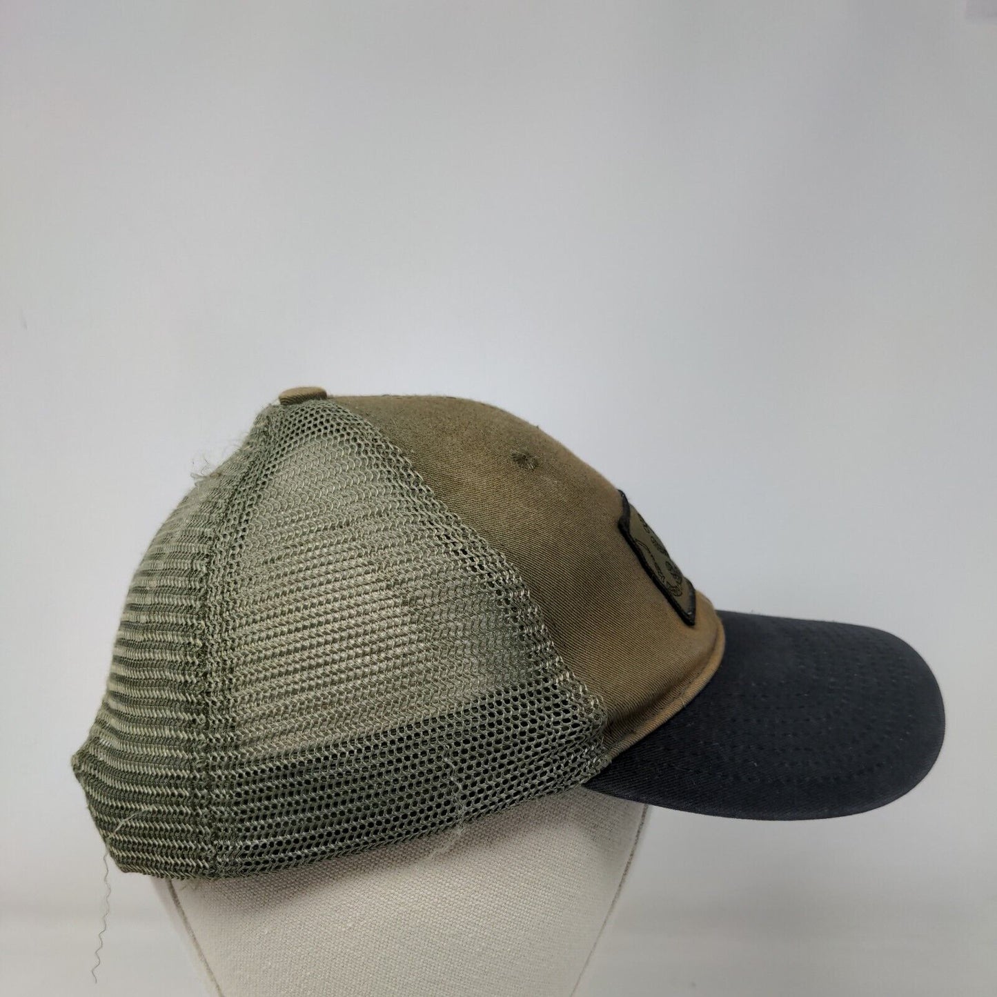 1776 United Snapback Mesh Back Trucker Hat Multi One Size Colorblock