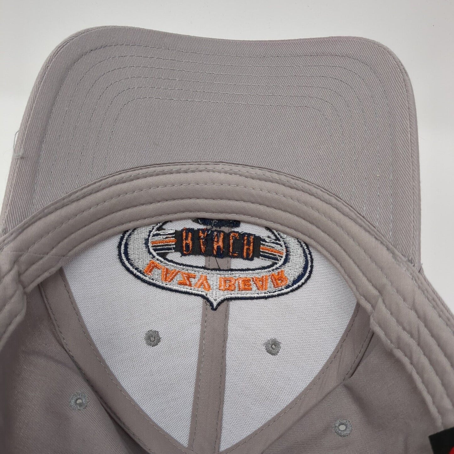 Lazy Bear Ranch Strapback Hat Gray One Size Adjustable Embroidered Otto