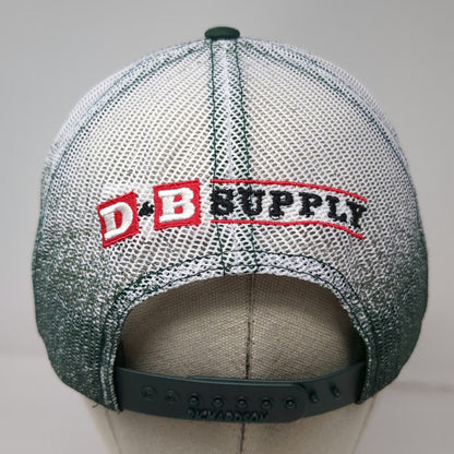 Richardson Trucker Hat Green OSFM Mesh Snapback Golf Memorial Spurs Spikes Idaho