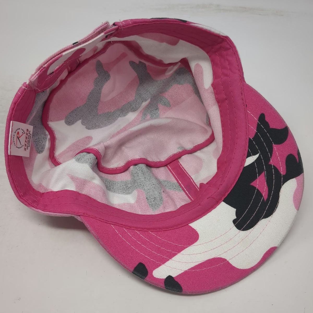 Rothco Pink Army Cap One Size Camouflage Adjustable Strapback Cadet Hat