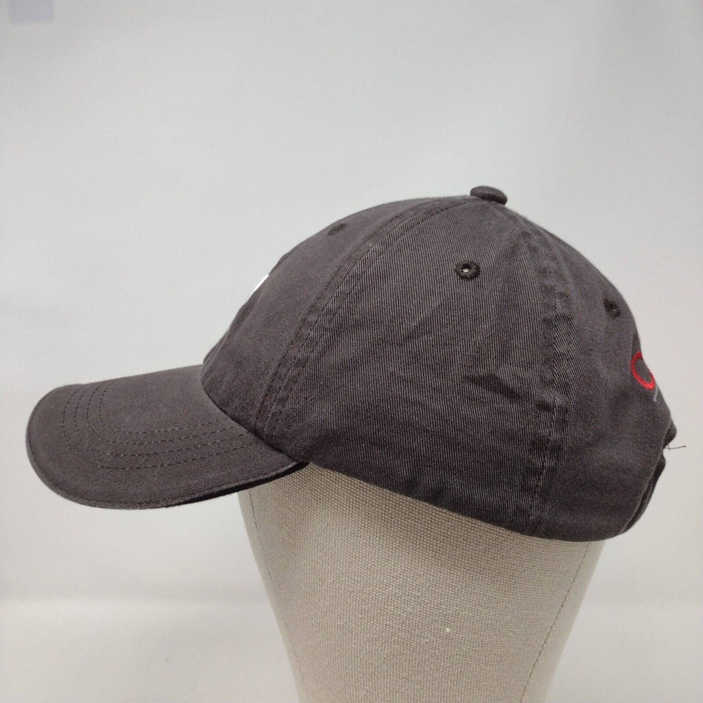 Core Group Realty Strapback Hat Gray OSFA Embroidered Port Authority