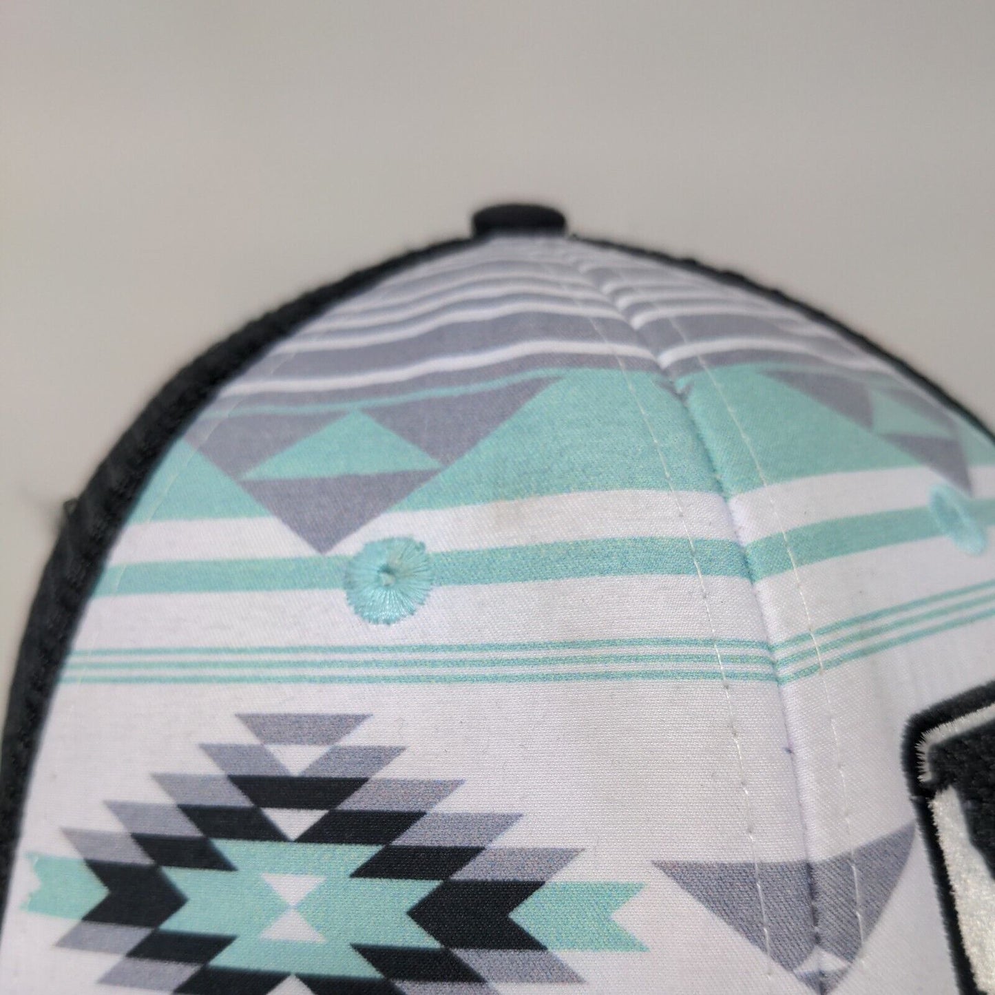 Idaho 55 Snapback Mesh Back Trucker Hat Multicolor One Size Aztec