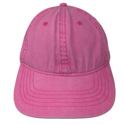 Unbranded Slideback Hat Solid Pink One Size Adjustable Blank Outdoor