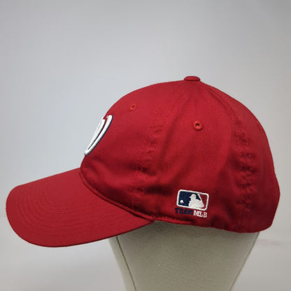 Washington Nationals MLB Outdoor Cap Baseball Cap Red OSFM Strapback Logo Hat