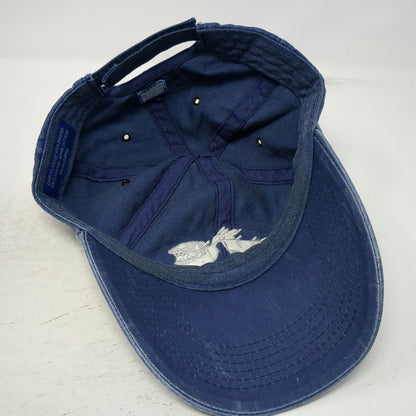 DMR Baseball Cap Blue One Size Fish Skeleton NCL Norwegian Pearl Cruise Ship Hat