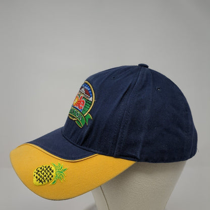 Dole Plantation Historic Wahiawa Baseball Cap Blue OS Adjustable Embroidered