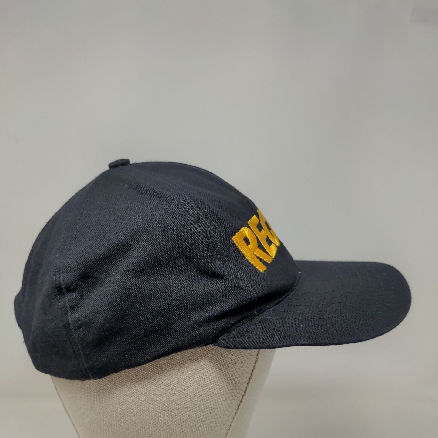 Recruit Snapback Hat Blue OSFA Adjustable Embroidered 6 Panel Legend