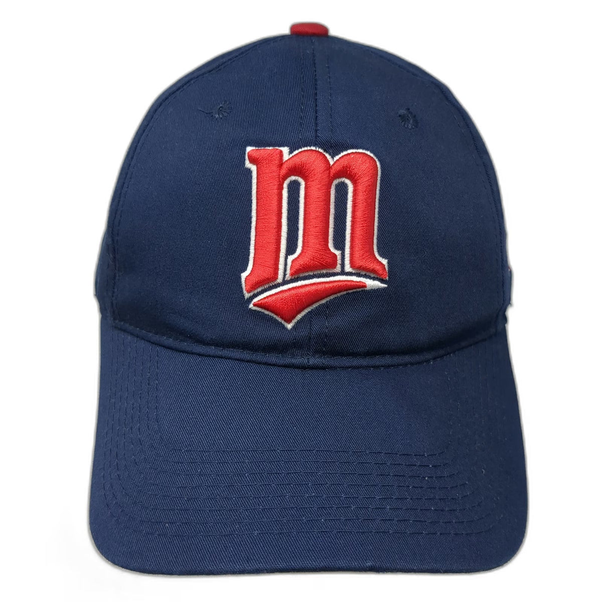 Minnesota Twins MLB OC Sports Blue Baseball Cap One Size Gray Underbrim Logo
