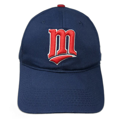 Minnesota Twins MLB OC Sports Blue Baseball Cap One Size Gray Underbrim Logo