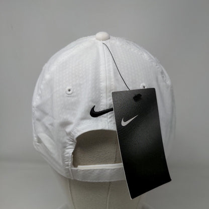 Rocketman Adult Unisex Strapback Golf Hat White OSFM Heritage86 Dri-Fit W/Tags