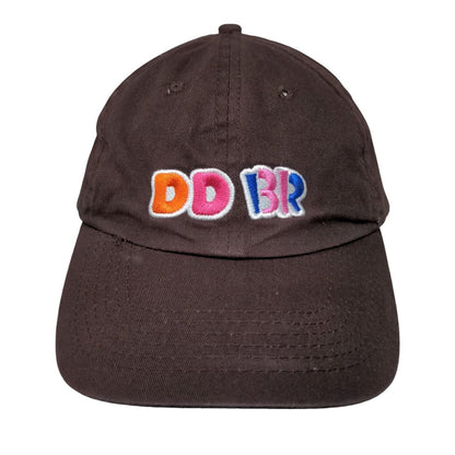 Dunkin' Donuts Baskin Robbins Strapback Hat Brown OSFA Employee Uniform