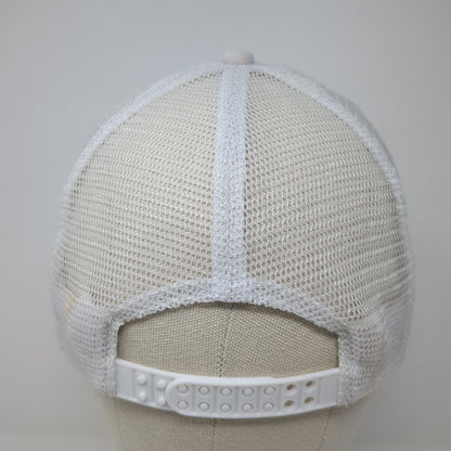 Tucumcari NM Historic Route 66 Snapback Rope Trucker Hat White One Size