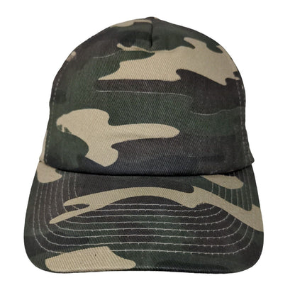 Unbranded Strapback Hat Camouflage One Size Adjustable Outdoor Blank