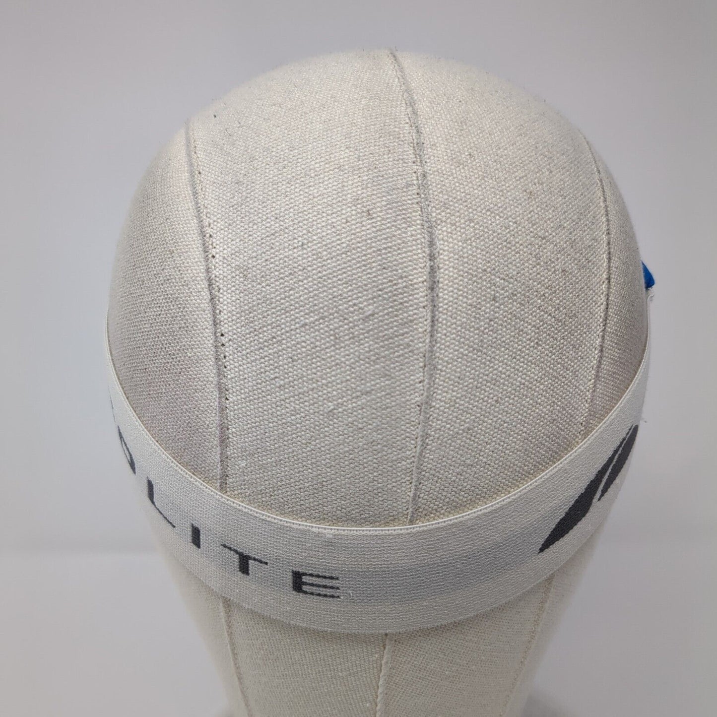 Go Lite Fitted Sun Visor Hat Blue One Size Colorblock Stretch Headsweats