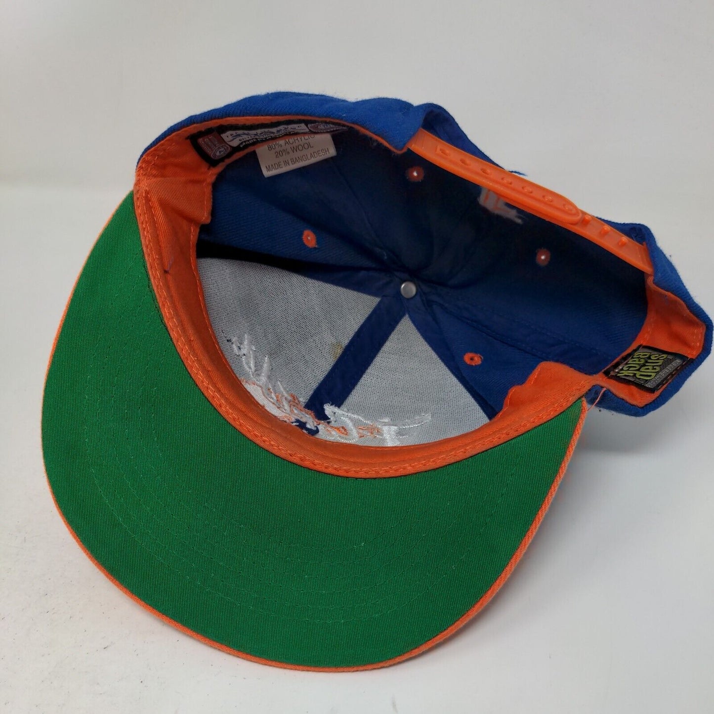 Top of the World Men's Snapback Flat Bill Hat Multicolor Florida Gators Logo