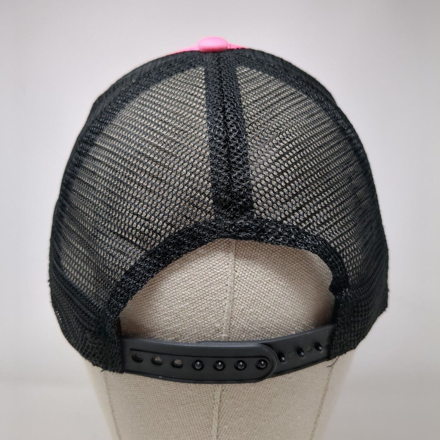 District Snapback Trucker Hat Multicolor OSFA Mesh Back Embroidered