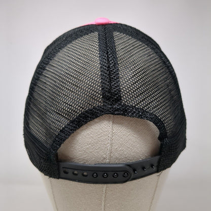 District Snapback Trucker Hat Multicolor OSFA Mesh Back Embroidered