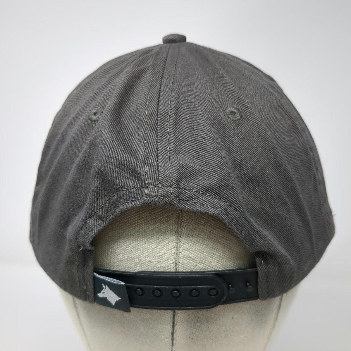 Raised by Coyotes 5 Panel Gray Hat One Size Thunderbird Embroidery Rope Snapback