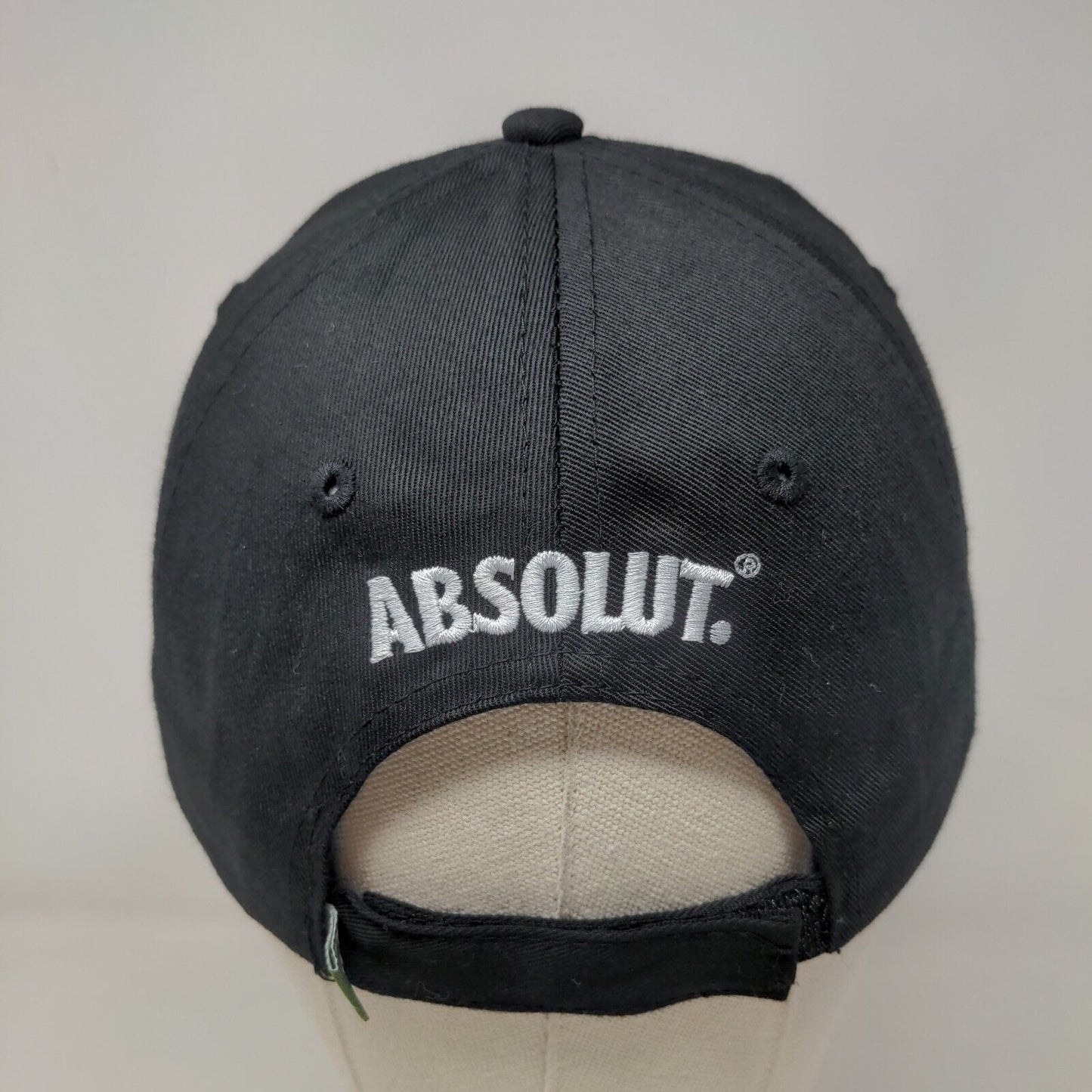 My Vodka Gives A S*** Absolut Strapback Hat Black OSFM Embroidered
