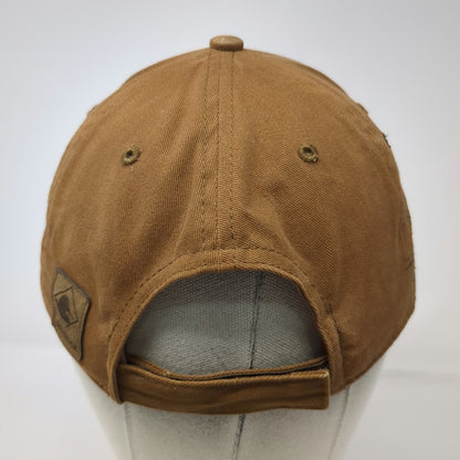 Dri Duck Brown Baseball Cap One Size Stacy Construction Dog Wildlife Series Hat