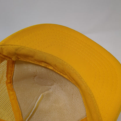 Niagara Falls Snapback Trucker Hat OSFA Orangish-Yellow Mesh Back