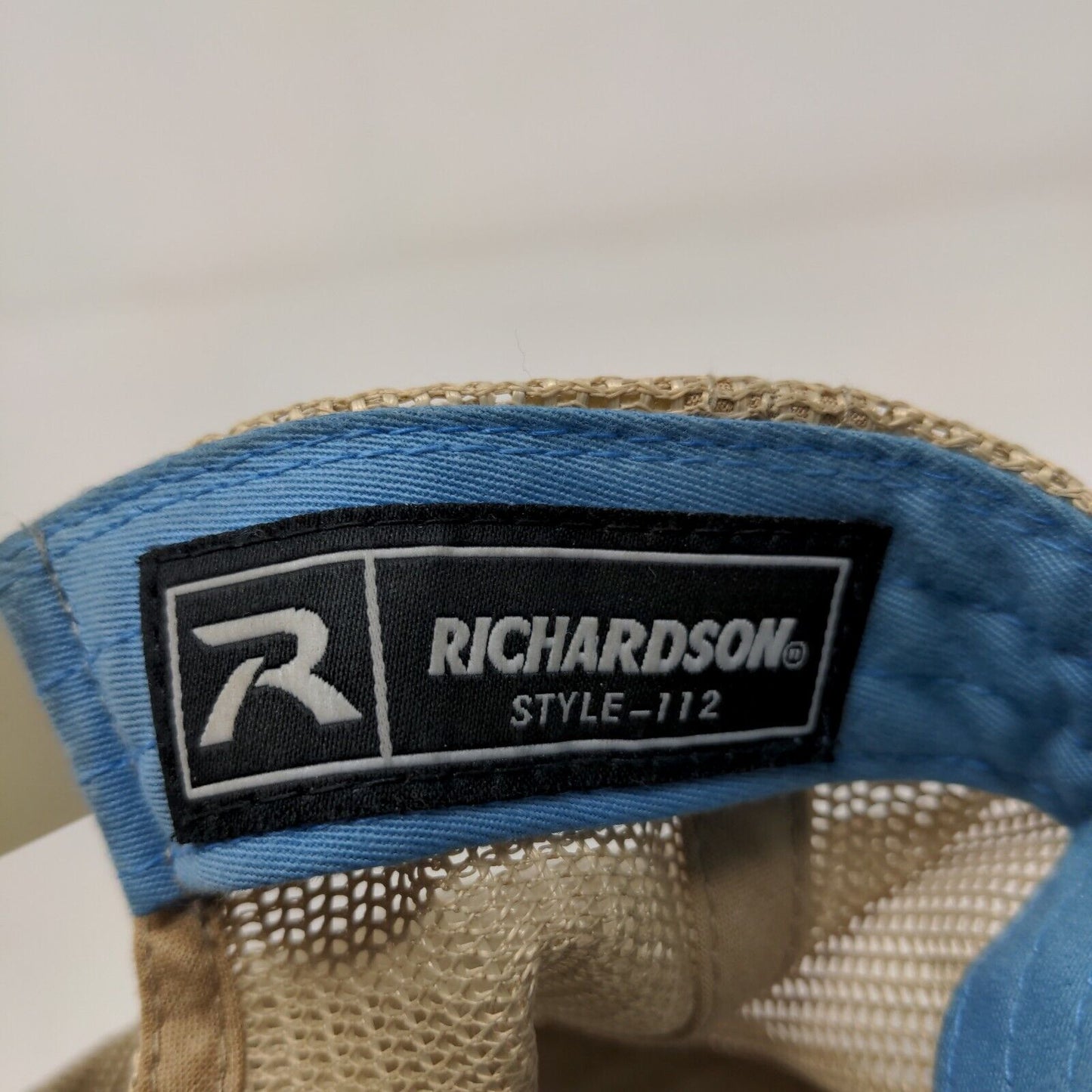 Exile Firearms Richardson Mens Snapback Mesh Back Hat Blue Style 112 Embroidered