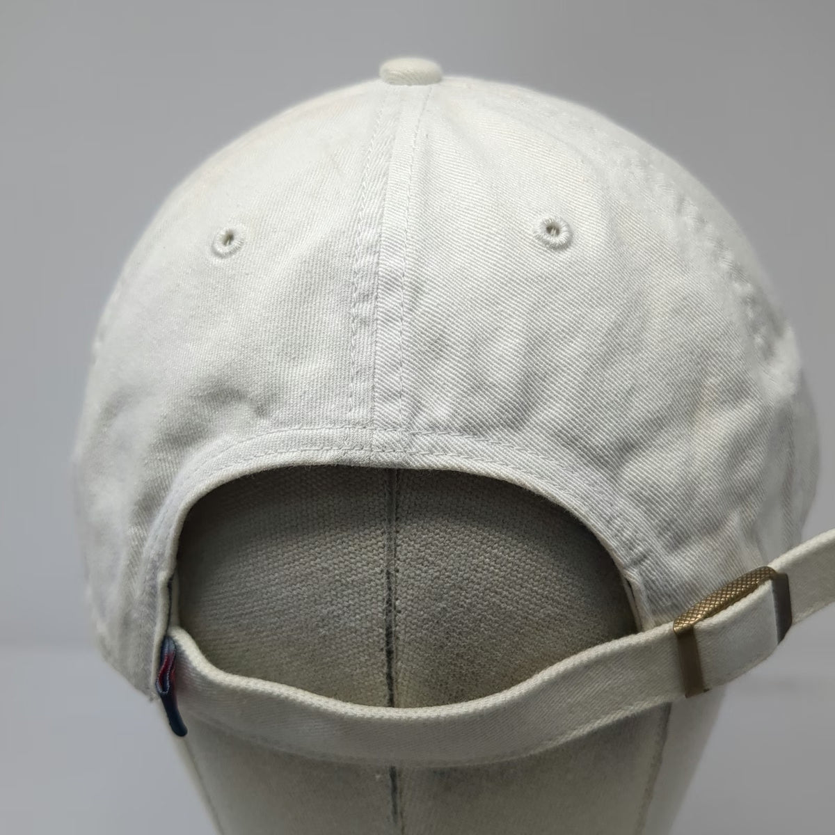'47 MLB Boston Red Sox Baseball Cap White One Size Slideback Embroidered Hat