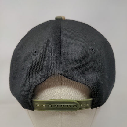 Sugar Skull Snapback Hat Multicolor One Size Adjustable Patch Logo 6 Panel