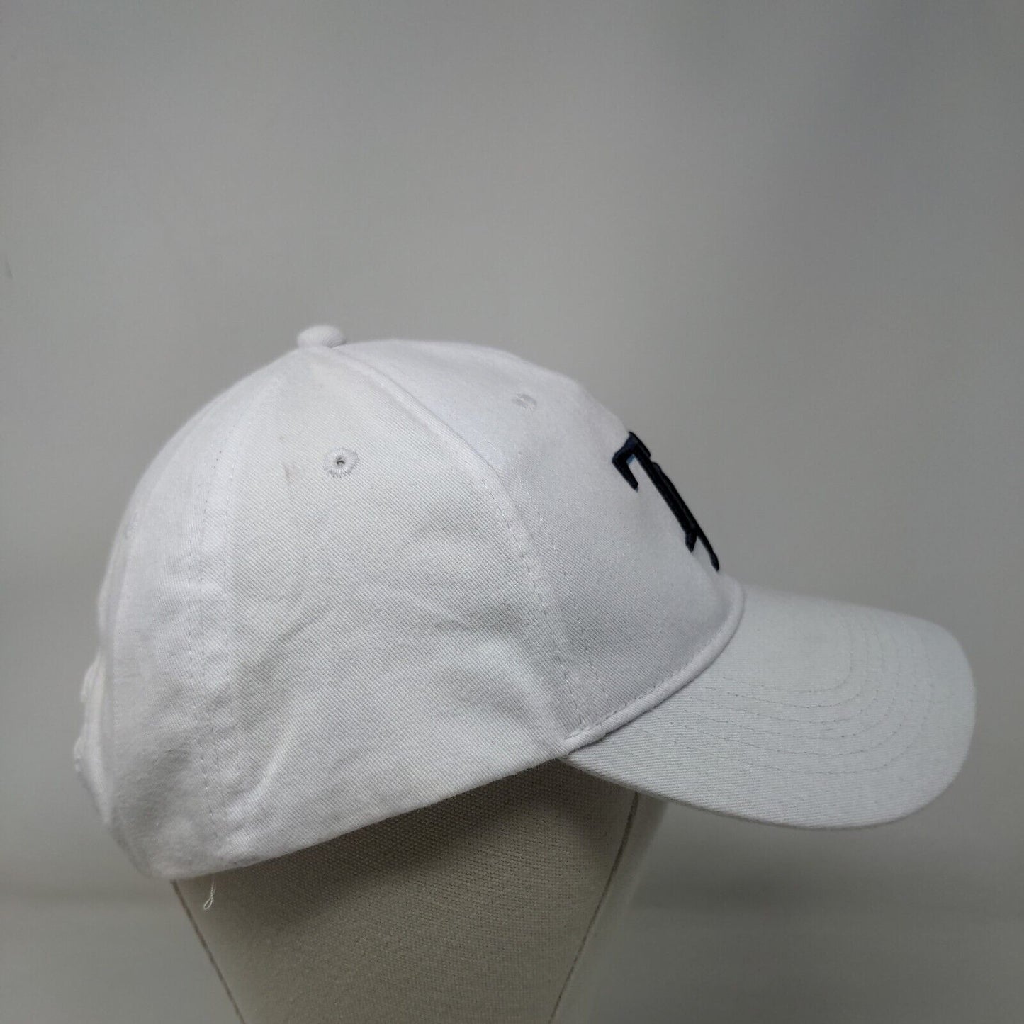 Tampa Bay Rays Snapback Hat White Embroidered Logo Adjustable Cotton MLB