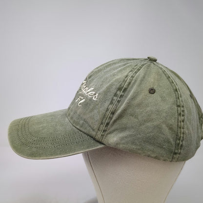 JHATS Naples Florida Sailboat Green One Size Baseball Cap Strapback Nautical Hat