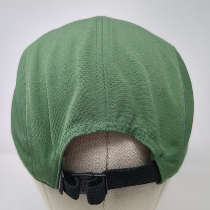 Cotopaxi 5 Panel Green Hat One Size Llama Logo Recycled Polyester Strapback