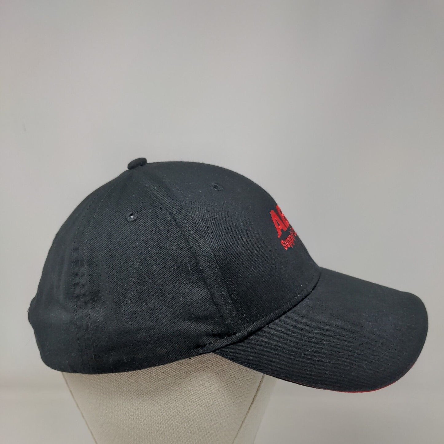ABC Supply Co. Inc. Strapback Hat Black One Size Embroidered Cap America