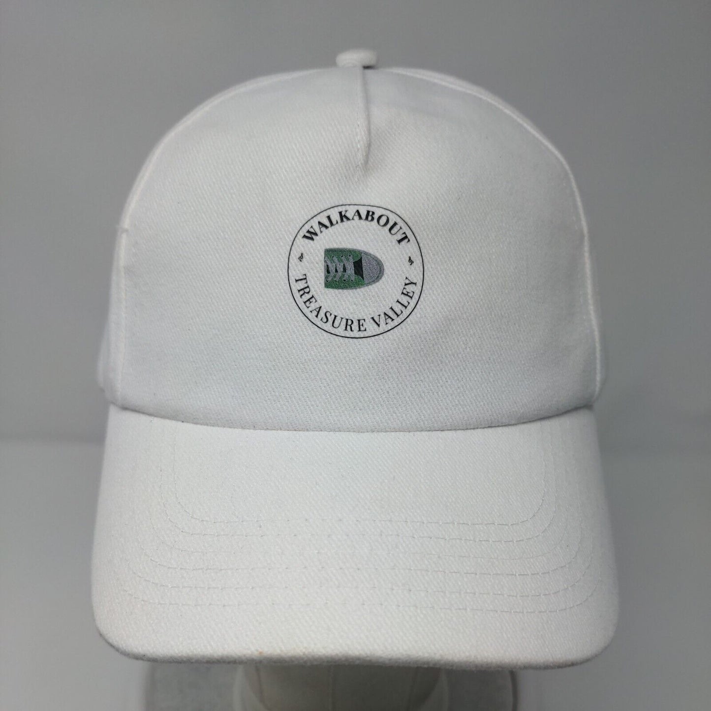 Walkabout Treasure Valley Slideback Hat White OSFA Adjustable Solid